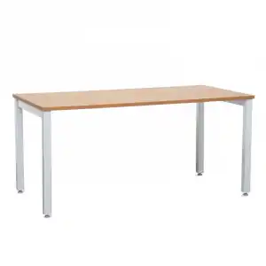 Mesa Oficina Nogal Kunna 160x80 Cm Pata Gris