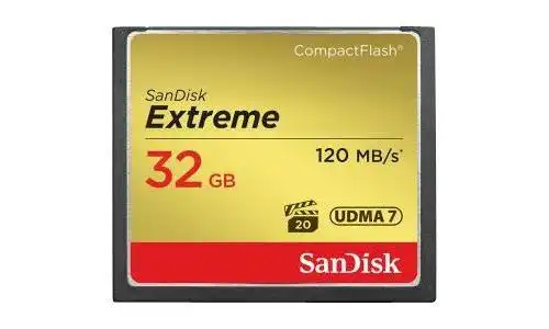 Tarjeta CF Sandisk CompactFlash 32 GB