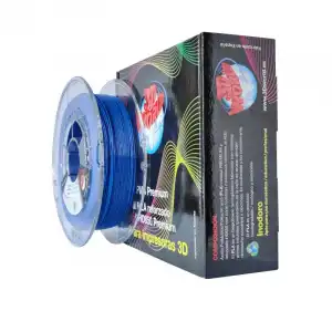 3D World Bobina de Filamento PLA Premium 1.75mm 1kg Azul Océano