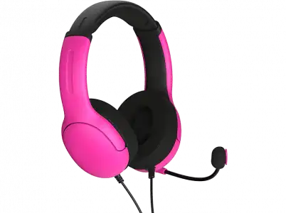 Auriculares gaming - PDP Airlite Wired, Con cable, Para PS5 y PC, Nebula Pink