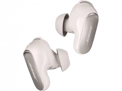 Auriculares True Wireless - Bose QuietComfort Ultra Earbuds II, Autonomía 6h, Cancelación de ruido, Control táctil, Blanco