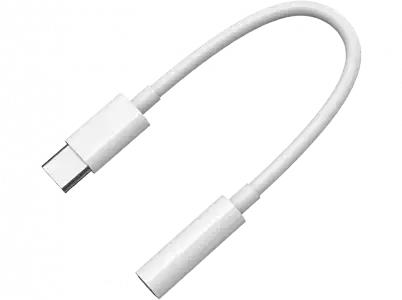 Cable - Isy IKA-1000, De USB-C a 3.5 mm jack, Universal, Blanco