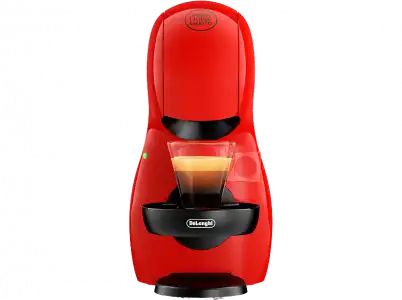 Cafetera de cápsulas - Nescafé Dolce Gusto De'Longhi Piccolo XS EDG210.R, 1500 W, 0.8 L, Rojo/Negro