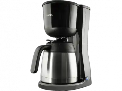 Cafetera de goteo - Koenic KCM 2220 B, 1.25 l, 900W, Hasta 12 tazas, Inox/Negro