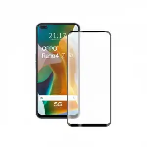 Contact Extreme 2.5D Protector Cristal Templado Negro para Oppo Reno4Z 5G