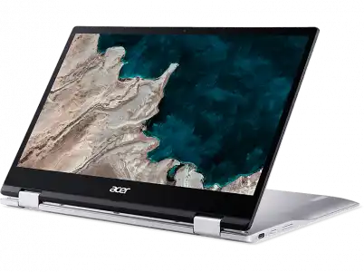 Convertible 2 en 1 - Acer Chromebook Spin 513 CP513-1H-S3TG, 13.3" Full HD, Qualcomm® Snapdragon™ 7c Gen 2, 8GB RAM, 64GB eMMC, Google ChromeOS