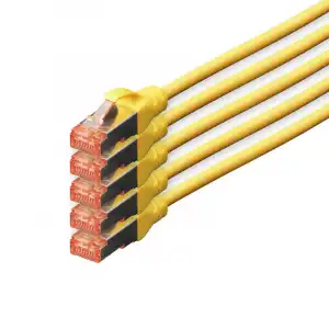 Digitus Cable de Red S-FTP Cat. 6 LSZH 10m Amarillo 5 Unidades