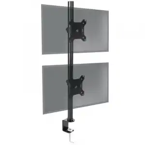 Duronic DM15V2 Soporte de Mesa Giratorio/Inclinable para 2 Monitores 13"-32" VESA 100x100 Máx 16 Kg