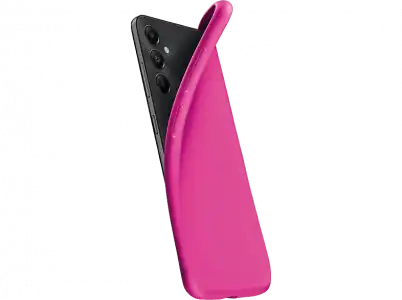 Funda - CellularLine CHROMAGALA15P, Para Samsung Galaxy A25 5G, Silicona, Trasera, Rosa