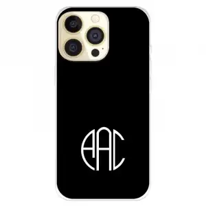 Funda para iPhone 14 Pro del Académica de Coimbra Iniciales Licencia Oficial Académica de Coimbra