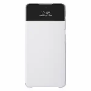 Funda Samsung Galaxy A72 Tarjetero Delgada Original Flip Wallet Blanco