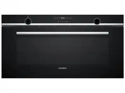 Horno - Siemens VB558C0S0, Multifunción, 85 L, Integrado, 90 cm, Precalentamiento rápido, Display LCD