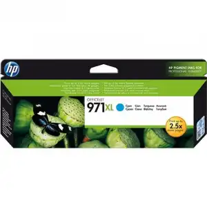 HP 971XL Cartucho Tinta Alta Capacidad Original Cian