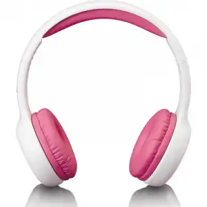 Lenco HP-010PK Auriculares con Cable para Niños Rosa