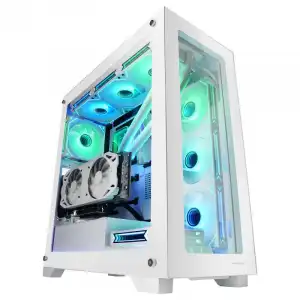 Mars Gaming MC-XP Torre Custom Doble Cristal Templado USB 3.0 Blanca