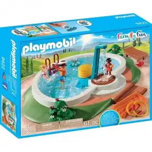 Playmobil Family Fun Piscina con Accesorios