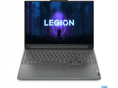 Portátil gaming - Lenovo Legion Slim 5 16IRH8, 16" WQXGA, Intel® Core™ i7-13700H, 32GB RAM, 1TB SSD, GeForce RTX™ 4070, Sin sistema operativo