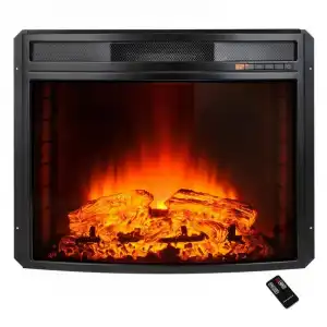 Purline CHE-630 Chimenea Eléctrica Insertable con Llama LED 2000W