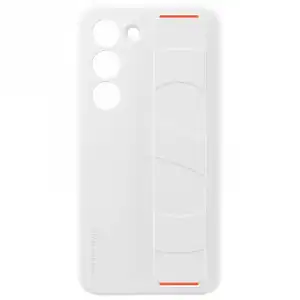 Samsung Silicone Grip Case Funda de Silicona con Agarre Blanca para Galaxy S23