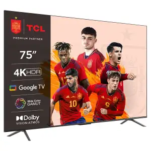 TCL - TV LED 189 Cm (75") 75P735, UHD 4K, Google TV, Dolby Vision, Dolby Atmos Y Google Assistant