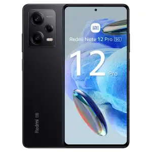 XIAOMI - Xiaomi Redmi Note 12 Pro 5G 8 GB + 256 GB Midnight Black móvil libre (Reacondicionado grado C).