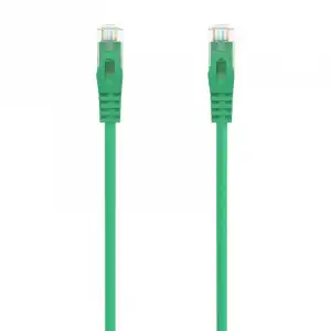 Aisens A145-0579 Cable de Red RJ45 UTP Cat 6A 50cm Verde