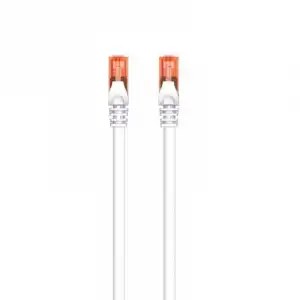 Ewent Cable de Red RJ45 Cat 6 U/UTP 1m Blanco