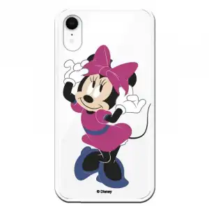 Funda Oficial Clásicos de Disney Minnie Rosa para iPhone XR