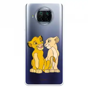 Funda Para Xiaomi Mi 10t Lite Oficial De Disney Simba Y Nala Silueta - El Rey León