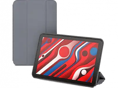 Funda tablet - SPC Cosplay Sleeve 2, Poliuretano, Plegable, Con imán, Compatible SPC, Gris