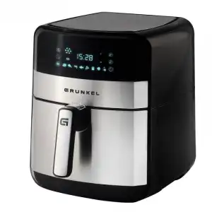 Grunkel Air Fryer Steel Tasty Fryer Freidora de Aire 6L 1500W Acero Inoxidable