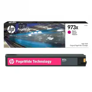 HP 973X Cartucho Tinta PageWide Original Magenta