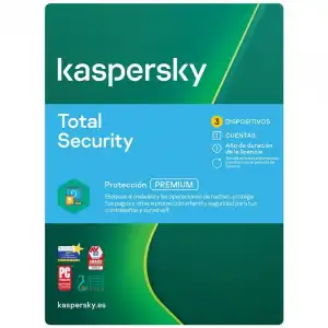 Kaspersky Total Security 3 Dispositivos 1 Año Descarga Digital