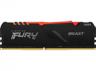 Memoria RAM - Kingston KF432C16BBA/32, 32 GB, DDR4, Serie Beast RGB, 3200 MHz