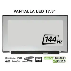 Pantalla Led De 17.3" Para Portátil Lp173wfg-spb1 144hz 40 Pines Fhd