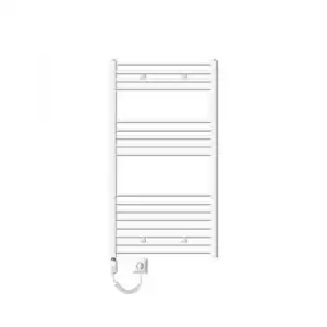 Radiador De Baño Eléctrico 1200w 750x1200 Mm Blanco
