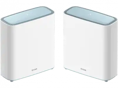 Sistema WiFi Mesh - D-Link M32-2 EAGLE PRO AI, Pack 2 Extensores Wi-Fi 6, AX3200, 3200 Mbps, Inteligente, Blanco