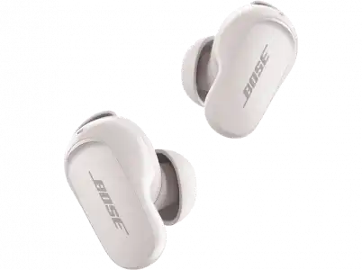 Auriculares True Wireless - Bose QuietComfort Earbuds II, Intraurales, Cancelación de ruido, 6h, Bluetooth, Blanco