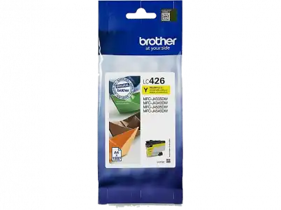 Cartucho de tinta - Brother LC426Y, Compatible con MFC-J4540DWXL, Amarillo