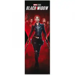 Erik Póster Puerta Marvel Black Widow 158x53cm