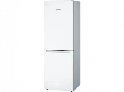 Frigorífico combi - Bosch KGN33NWEA, No Frost, 176 cm, 282 l, SuperCongelación, Iluminación LED, Blanco