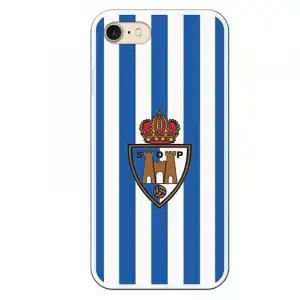 Funda Oficial Ponferradina Rayas Azules Y Rojas Ss18-19 Iphone 7