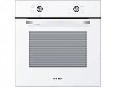 Horno - Infiniton WF470, Multifunción, 70 l, 59.5 cm, Radiación, Doble acristalamiento, Blanco