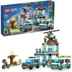 Lego City Central de Vehículos de Emergencia