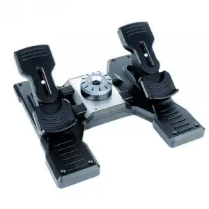 Logitech Pro Flight Rudder Pedals Pedales de Timón de Vuelo