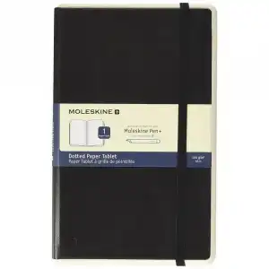 Moleskine Paper Tablet Cuaderno para Bolígrafo Digital 176 hojas Negro