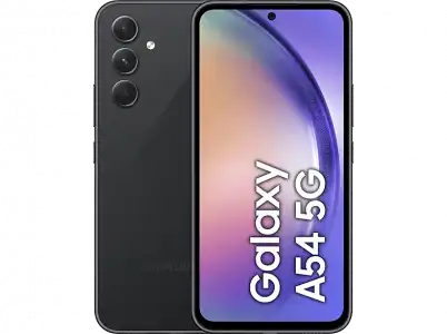 Móvil - Samsung Galaxy A54 5G, Black, 128 GB, 8 GB RAM, 6.4" Full HD+, Exynos 1380, 5000 mAh, Android