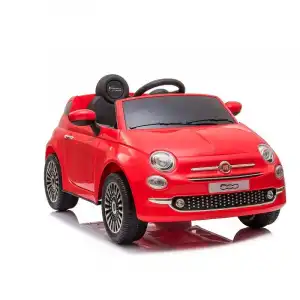 RunRunToys Fiat 500 Coche Eléctrico 12V Rojo