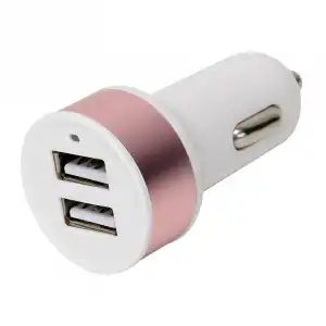 Adaptador mechero coche BE MIX A/C 2 USB 3A