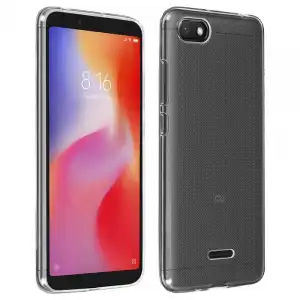 Avizar Funda de Silicona Transparente para Xiaomi Redmi 6A